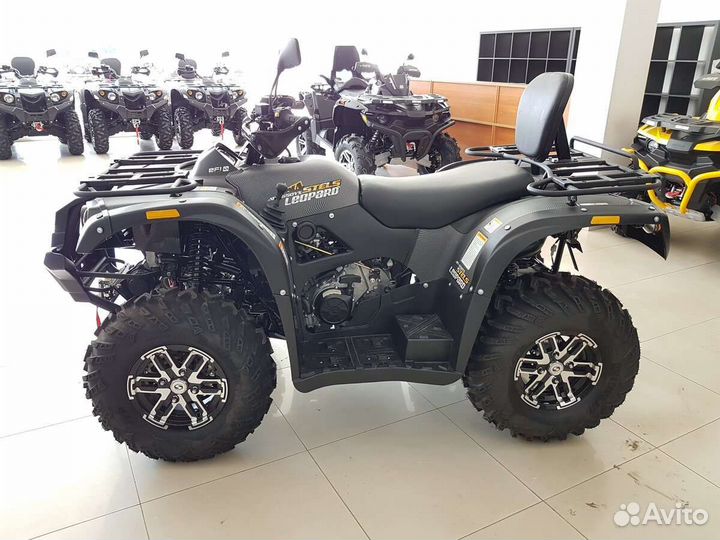 Квадроцикл stels ATV 650YS leopard серый