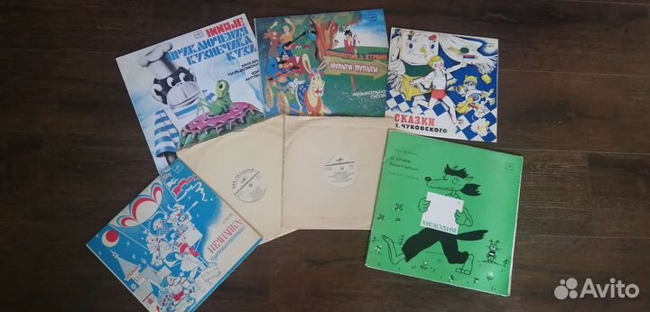 Детские грампластинки