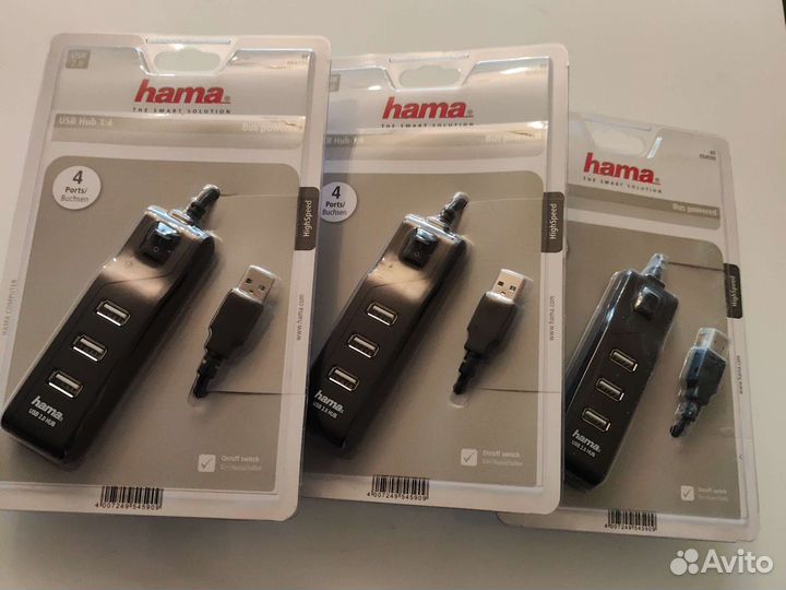 Usb хаб разветвитель тройник