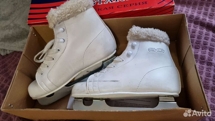 Коньки детские двухполозные