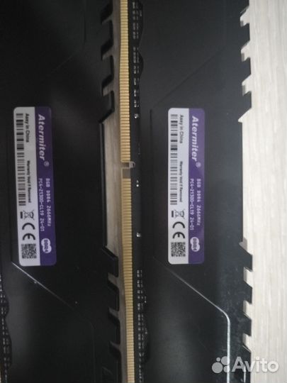 DDR 4 2x8gb 2666MHz