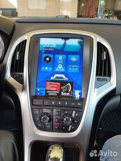 Магнитола Opel Astra J Android Tesla