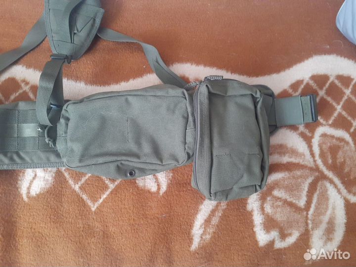 Пояс тактический Pantac с подсумками, подсумки