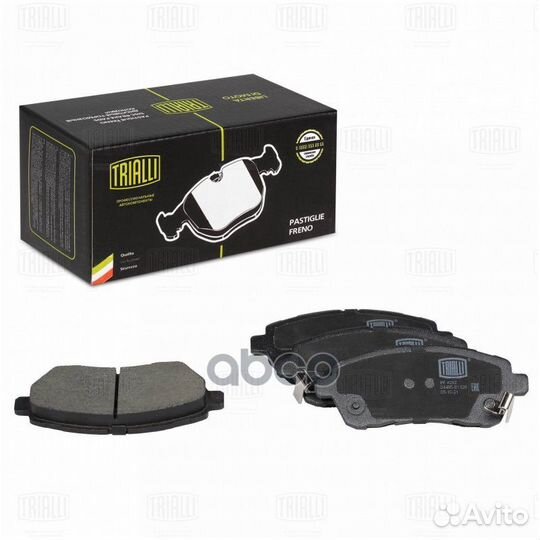 Колодки торм. для а/м Mazda 2 (07) /Suzuki Baleno