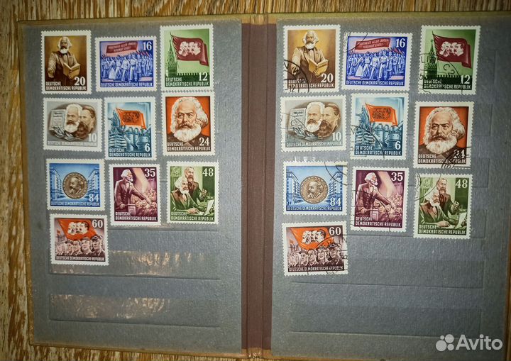 Марки Ленин. 1924-1970 гг