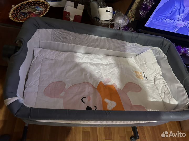 Приставная кроватка для новорожденных