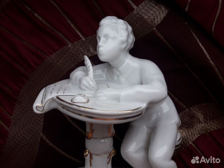 Статуэтка бюст Пушкин Некрасов