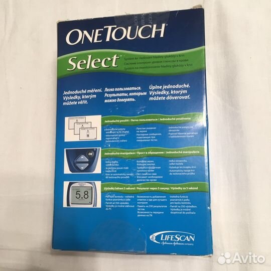 Глюкометр One Touch Select