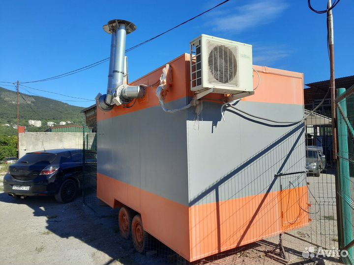 Торговый прицеп купава (фудтрак с оборудованием)