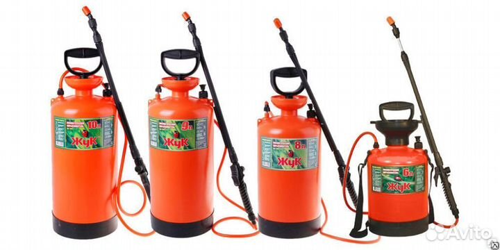Опрыскиватель заплечный Жук Оригинал 5,7,8,9,10 л