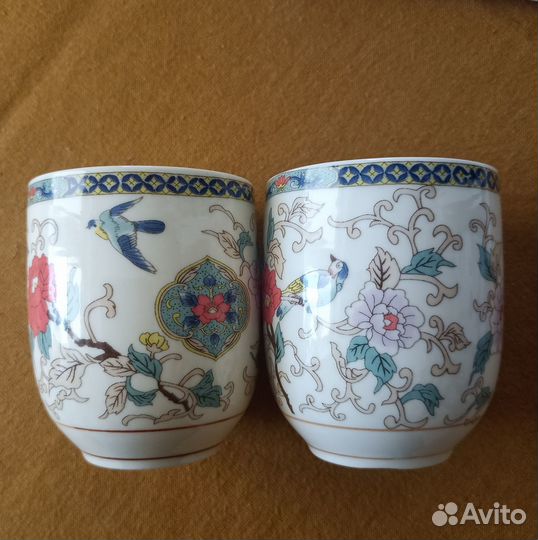 Два бокала с традиционным рисунком (Китай)