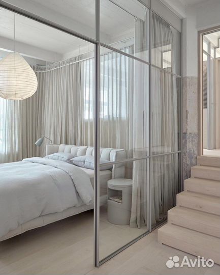 Межкомнатные перегородки из стекла