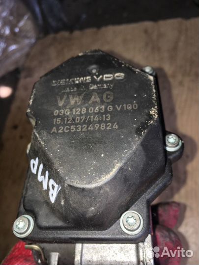 Дроссельная заслонка 03G128063G VW, Skoda, Audi, S
