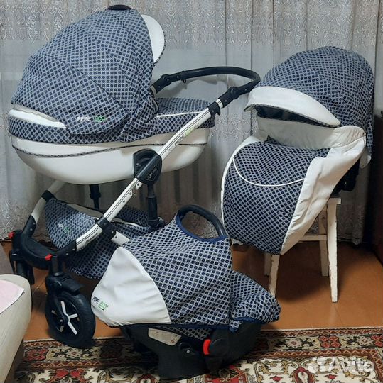 Детские коляски 3 в 1 verdi pepe eco plus