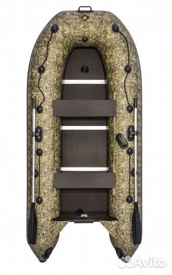 Надувная лодка ривьера компакт 3200 ск (камуфляж)