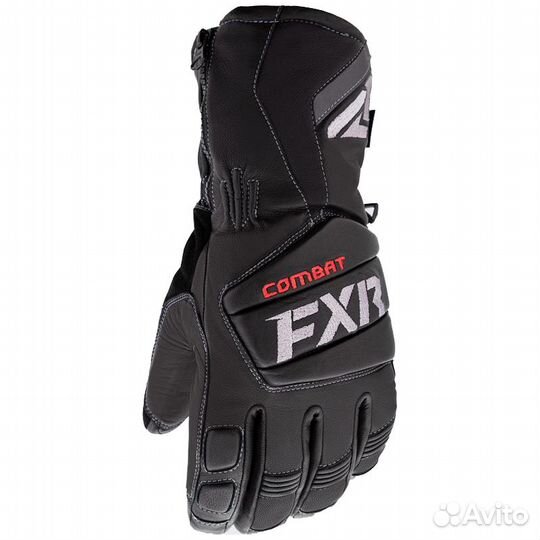 Перчатки FXR Leather Short Cuf Black 220801-1000