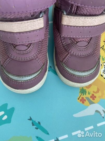 Зимние ботинки для девочки viking 22 размер