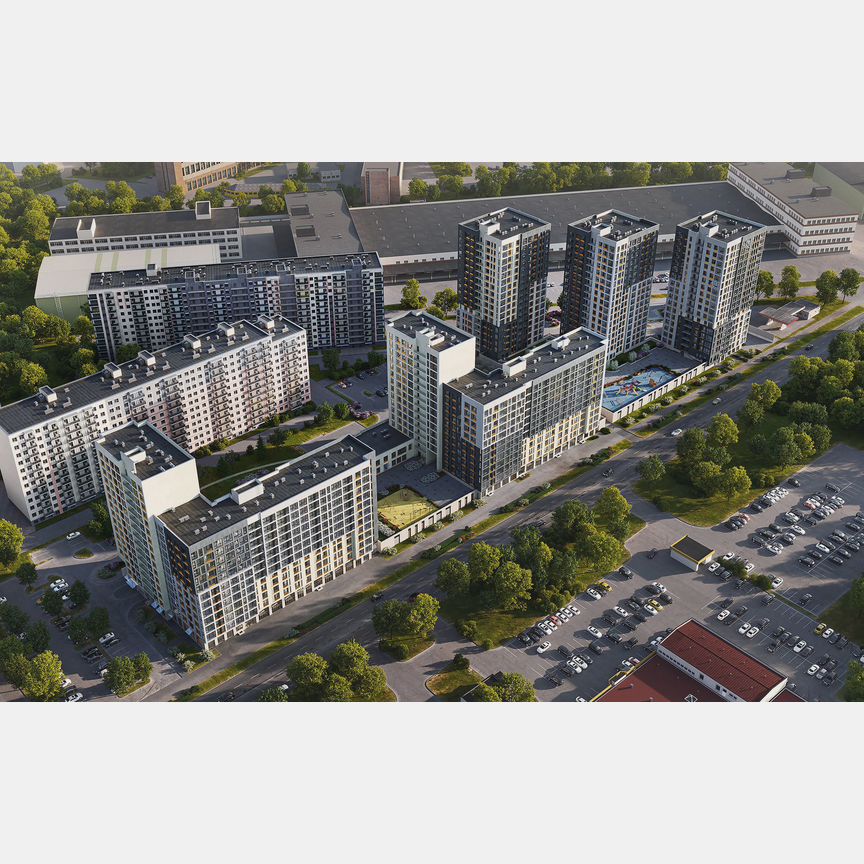3-к. квартира, 83,4 м², 8/16 эт.
