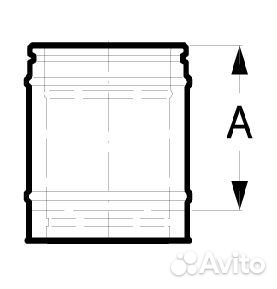 Элемент трубы 250 мм 200 Schiedel Permeter 25 черный RAL 9005, 1.00 шт