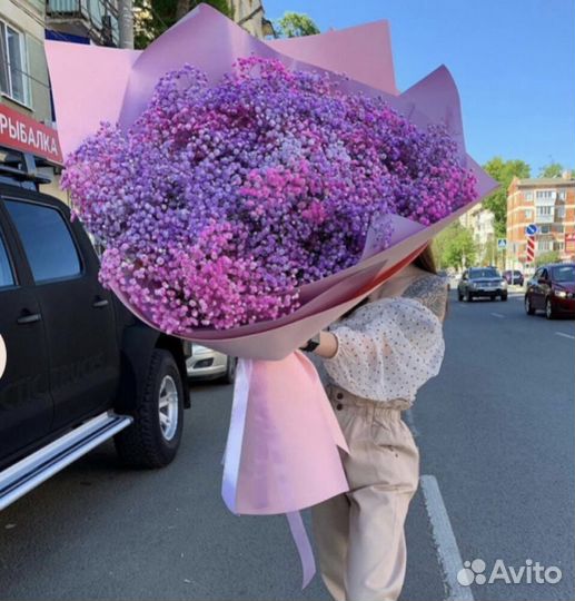 Букет из Гипсофилы. Цветы с Доставкой