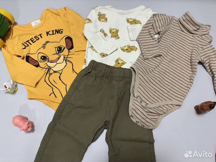 Вещи пакетом на мальчика 80