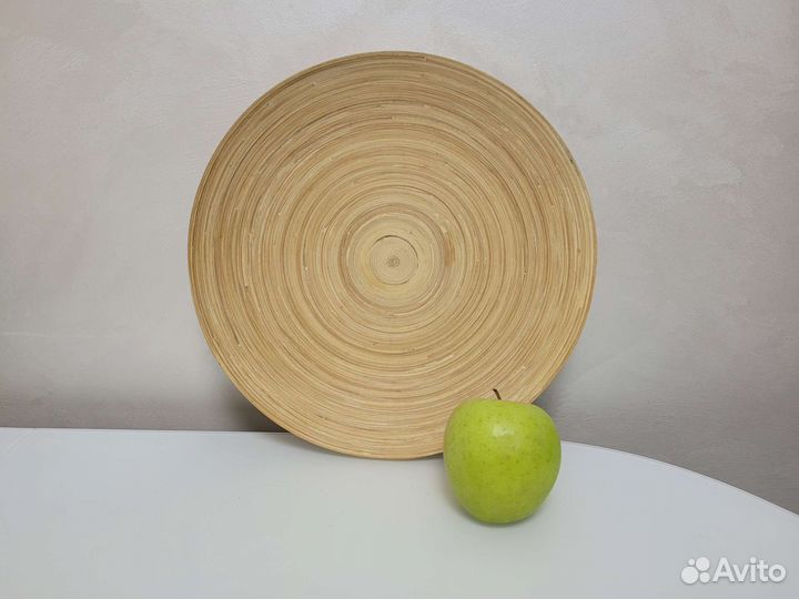Тарелка IKEA Бамбук Гультет hultet чахэ 30 см