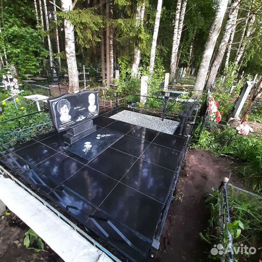 Памятники, Благоустройство мест захоронения