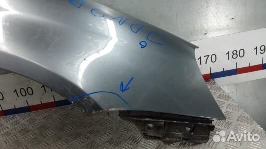 Крыло переднее правое volkswagen jetta 5 (JDN27EC0