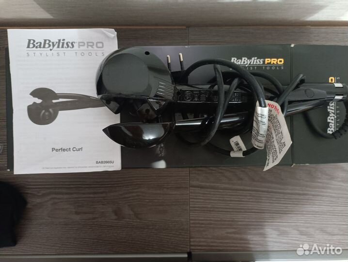 Плойка для завивки локонов, новая. babyliss pro