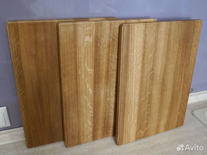 Кухонная доска из дуба разделочная новая