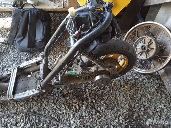 Хонда Дио 18 разбор