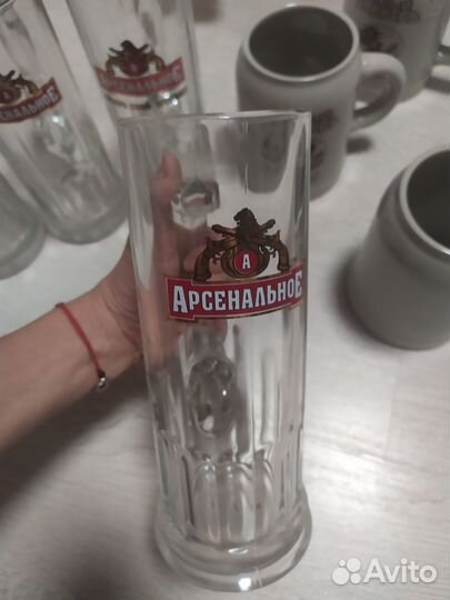 Кружки, бокалы для пива