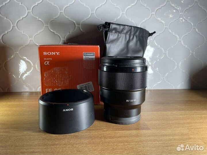 Sony FE 85mm f1.8