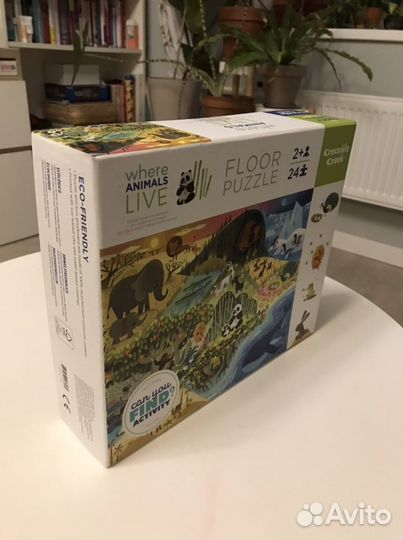 Crocodile creek Пазл «жизнь животных», 24 дет