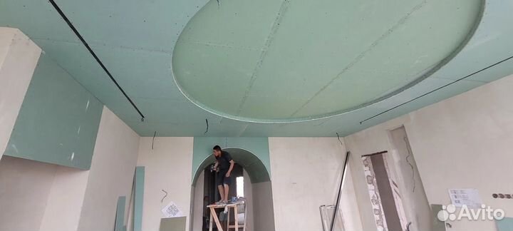 Гипсокартон Монтаж Стен Потолков Перегородки