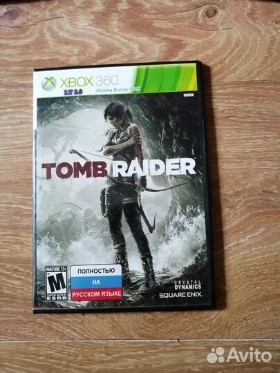 Диск tomb raider для xbox360