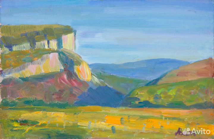 Картина маслом пейзаж