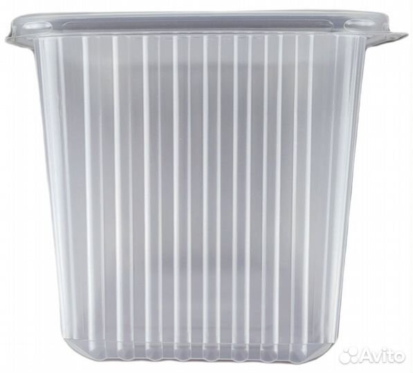 Одноразовые пластиковые контейнеры 2 литра 179*132
