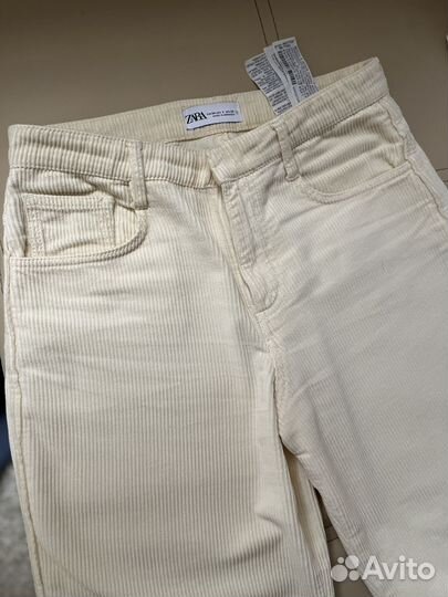 Zara брюки экрю