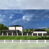 Проект дома. 3D-визуализация. Проектирование, Волжский