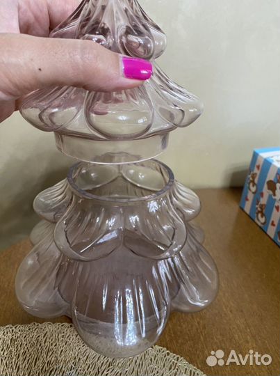 Конфетница стекло