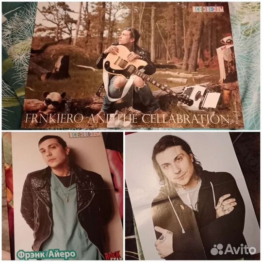 Плакаты постеры mcr, bvb и другие музыканты