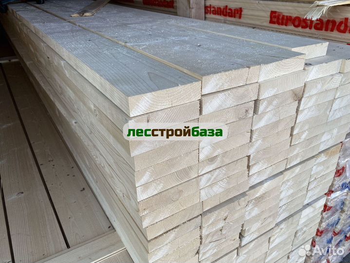 Доска сухая строганная
