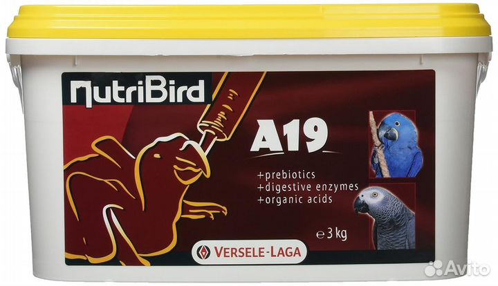 Корм для птиц Versele-Laga Nutribird A19