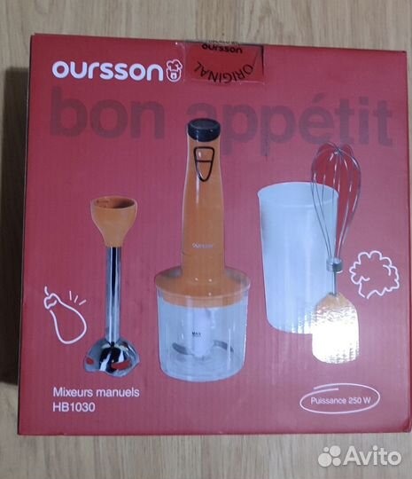 Погружной блендер Oursson HB1030