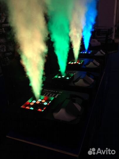 Машина / генератор с вертикальным выбросом дыма