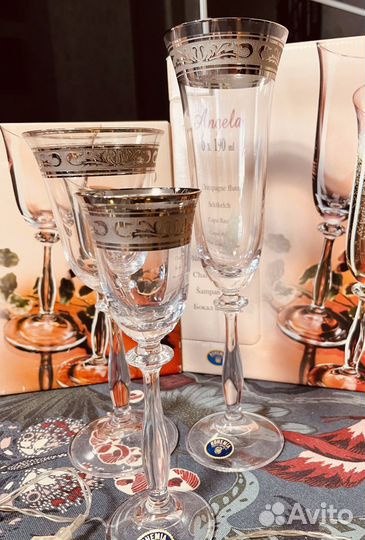 Три набора Богемия 18шт