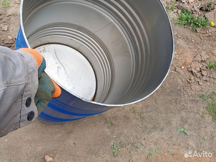 Бочка металлическая бу 200л