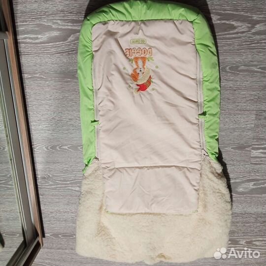 Конверт зимний из овчины