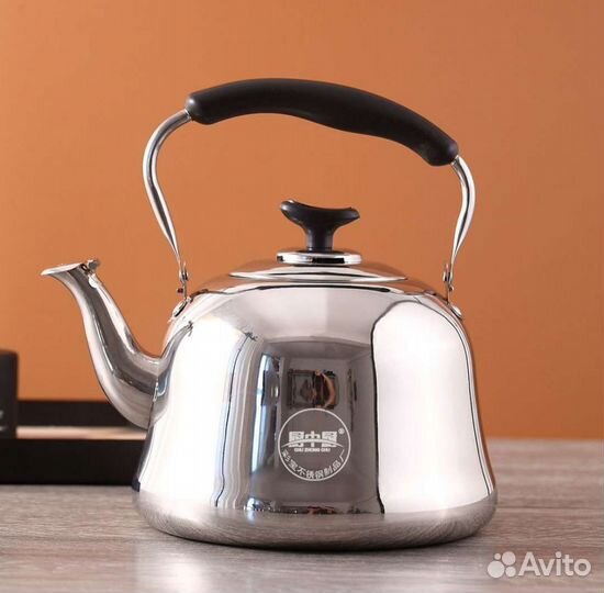 Чайник из нержавеющей стали новый